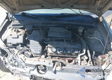 2003 Honda Civic Lx из США, поврежденный, VIN 2HGES16583H538021